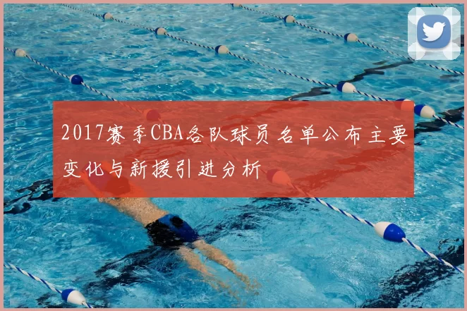 2017赛季CBA各队球员名单公布主要变化与新援引进分析