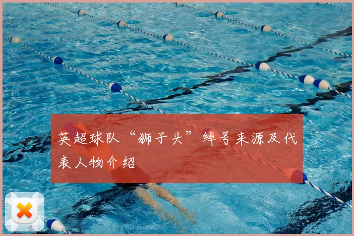 英超球队“狮子头”绰号来源及代表人物介绍