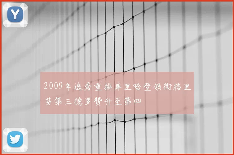 2009年选秀重排库里哈登领衔格里芬第三德罗赞升至第四